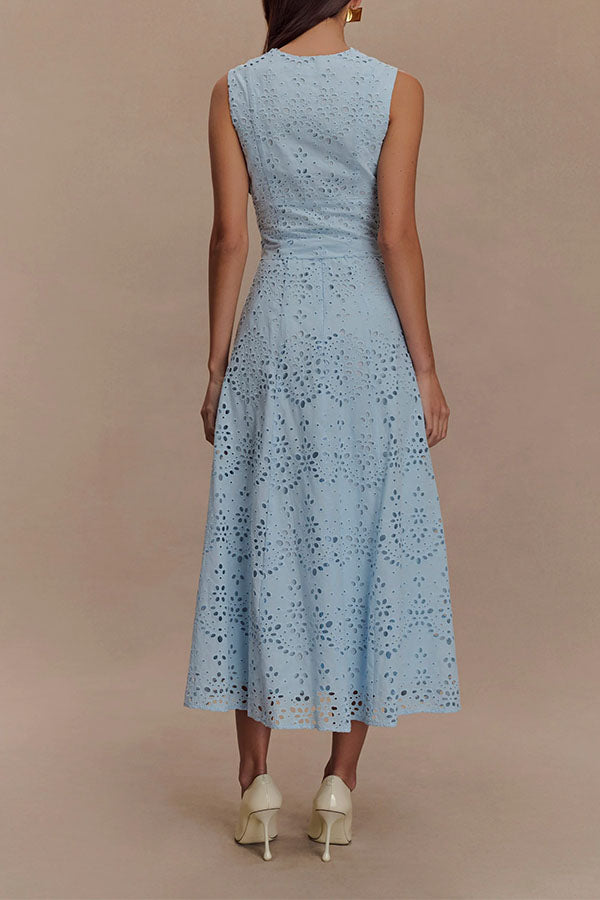Marina Elegant Broderie Anglaise Set-Consonak