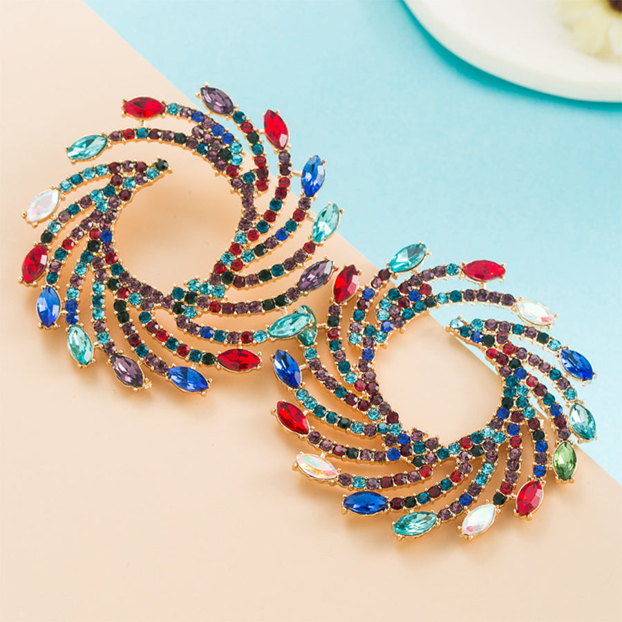 Colored Tornado Earrings-consonak