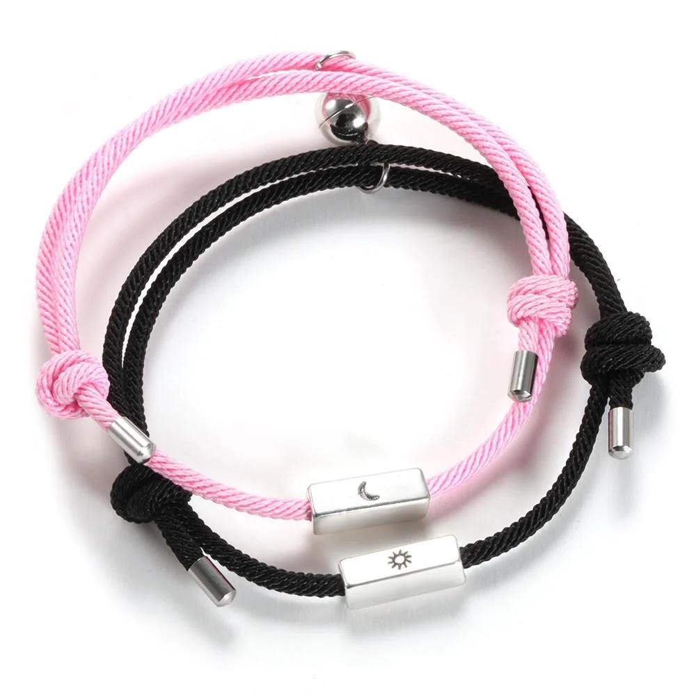 Alloy Love Eachother Couple Bracelet()-consonak