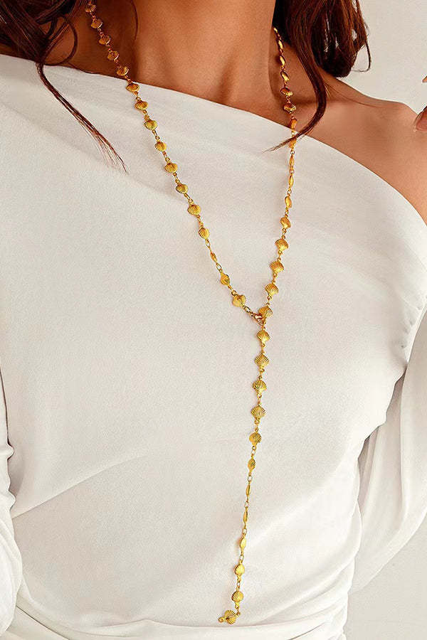 Fashionable Metal Chain Necklace-consonak