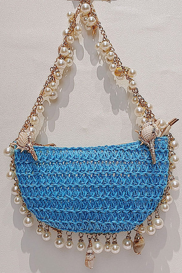 Versatile Pearl Conch Handbag-consonak