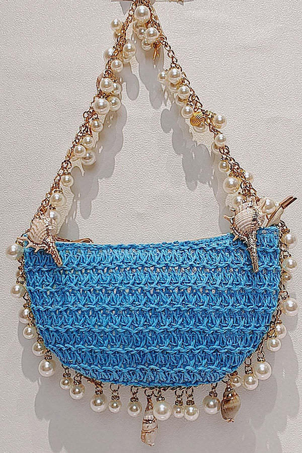Versatile Pearl Conch Handbag-consonak