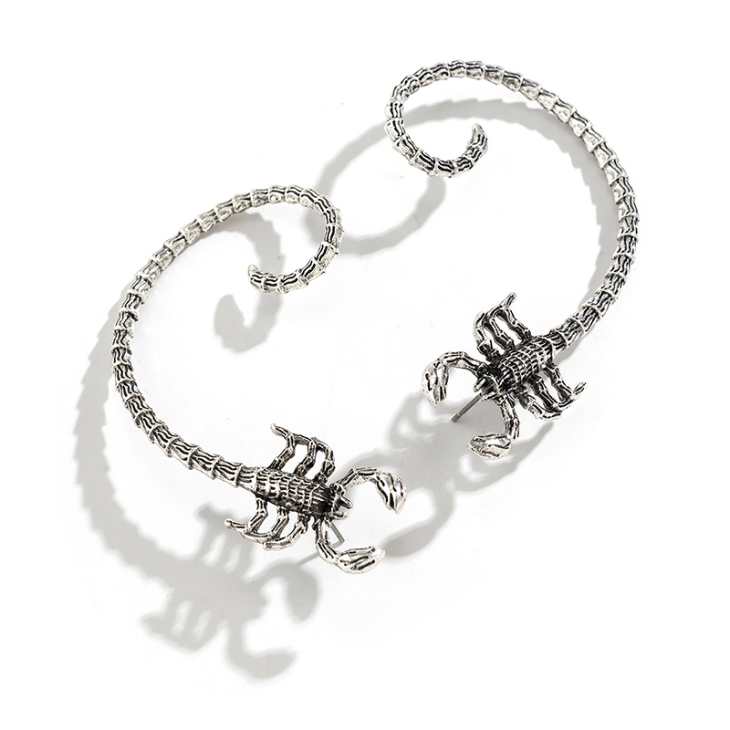 Punk Dark Scorpion Ear Bone Clip Ear Hook-consonak