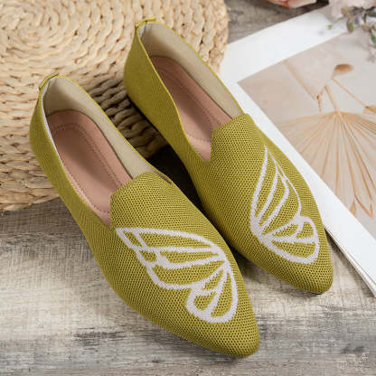 Elegant Pointed Toe Versatile Flat Shoes-consonak