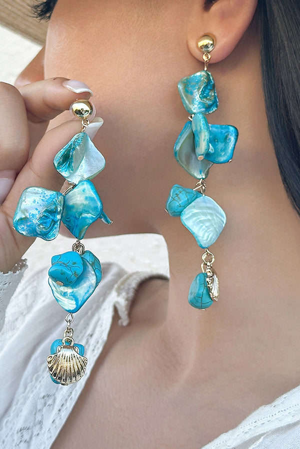 Resort Style Summer Starfish Shell Pearl Jewelry-consonak