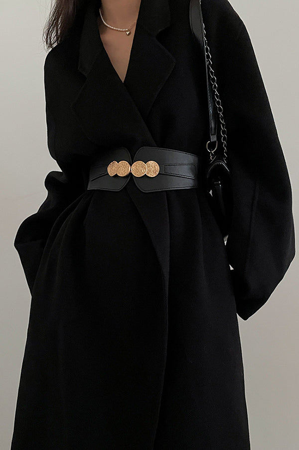 Retro All-match Wide Elastic Belt-consonak