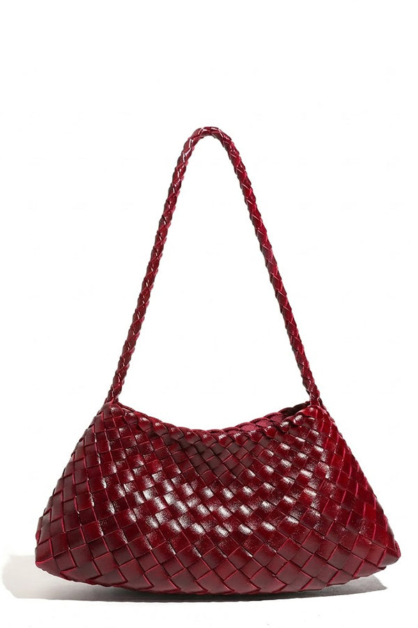 Hand-woven Vintage-style Underarm Shoulder Bag-Consonak