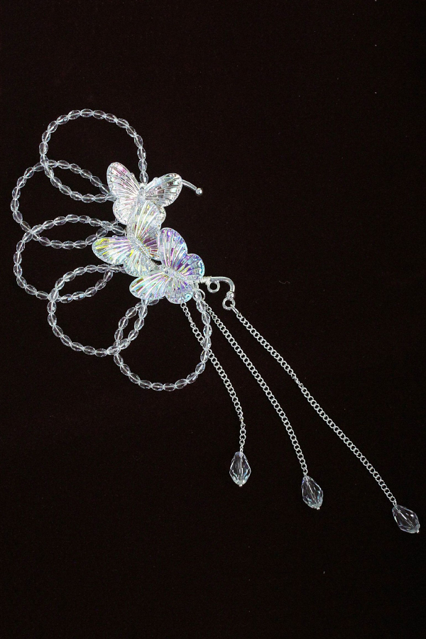 Exquisite Branch Beaded Fairy Earrings-consonak