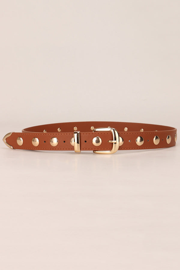 Fashion Punk Style Rivet Belt-consonak