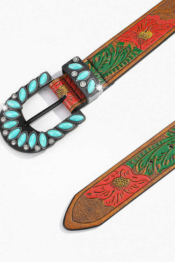 Bohemian Fashion Turquoise Vintage Belt-consonak