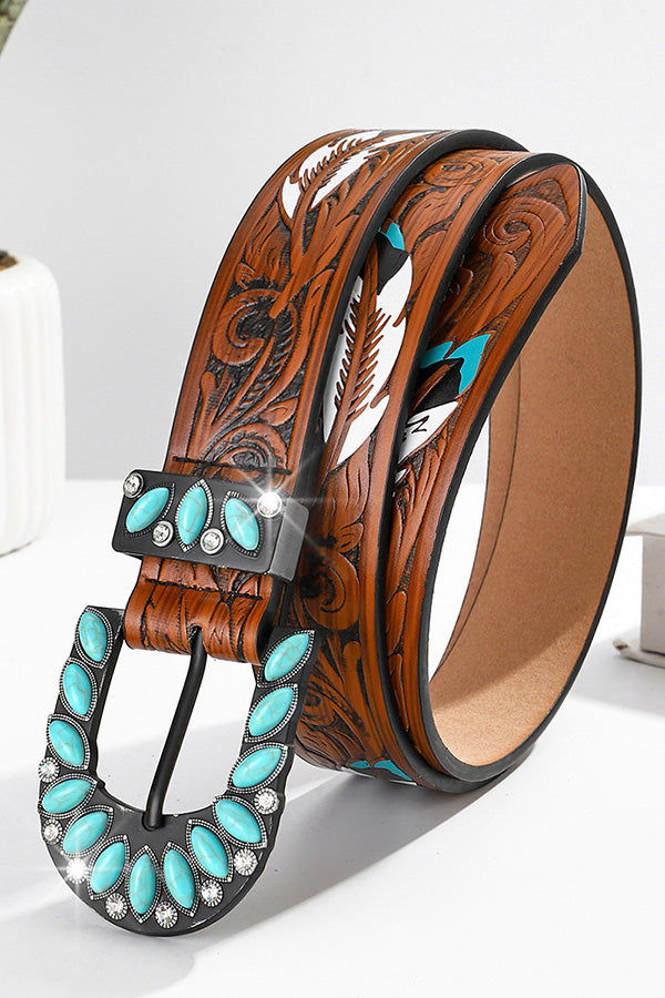 Bohemian Fashion Turquoise Vintage Belt-consonak