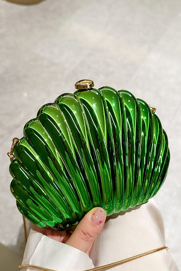 Fashionable and Elegant Chain Lock Shell Bag-consonak