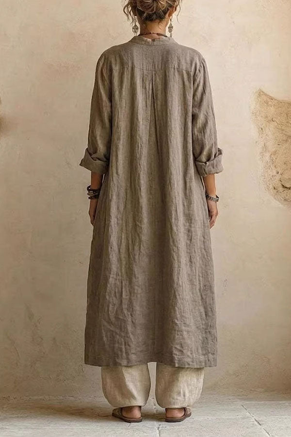 Casual Bohemian Cotton Linen 3-Piece Set-Consonak