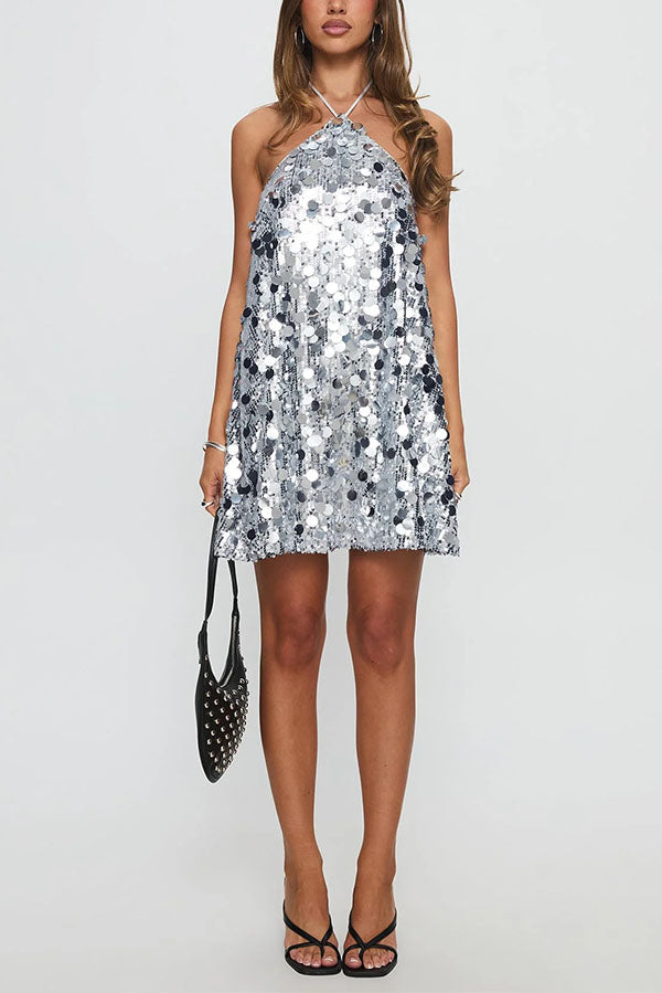 Cleo Vibrant  Party Mini Dress-Consonak