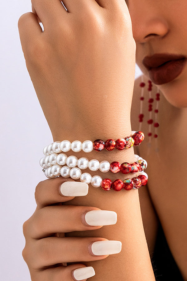 Halloween Gothic Blood Drop Pearl Jewelry-consonak