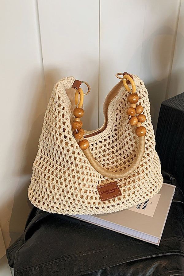 Ins Style Retro Hollow Straw Bag-consonak