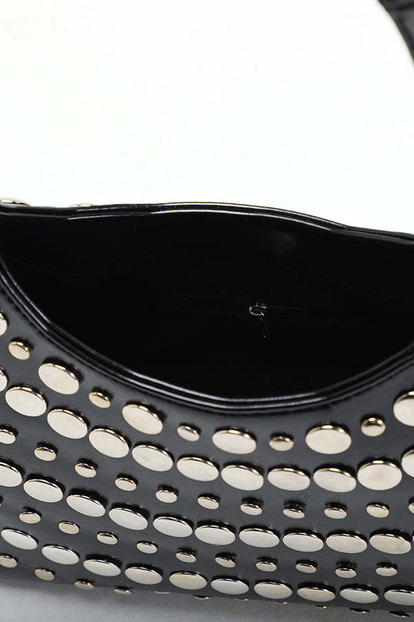 Punk Rivet Fashion Shoulder Bag-consonak