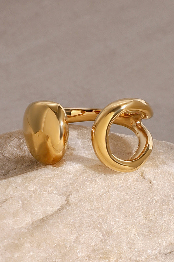 Fashionable and Simple Hollow Line Ring-consonak