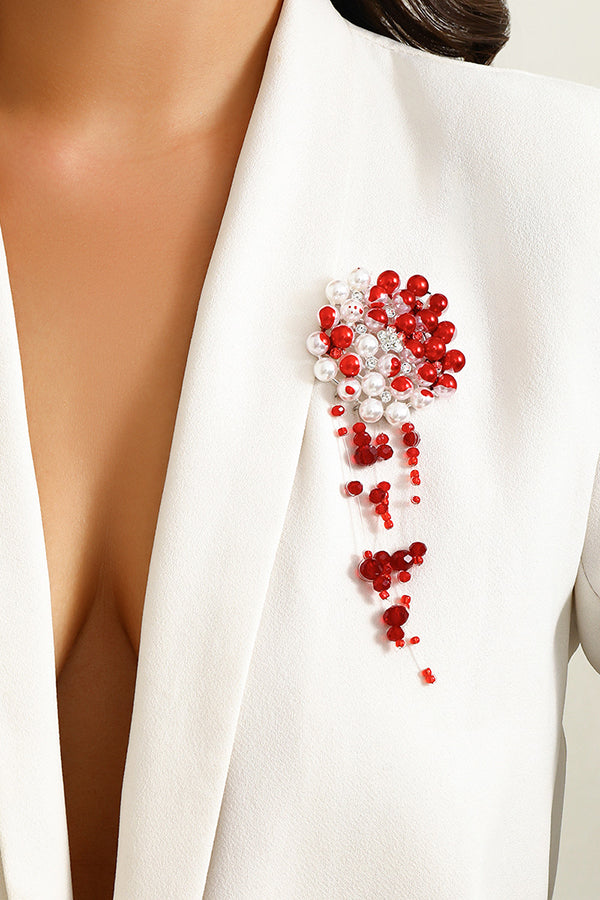 Halloween Gothic Blood Drop Pearl Jewelry-consonak