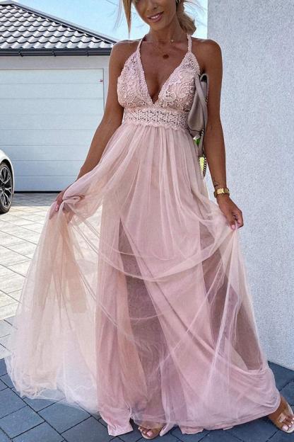 The Day We Met Pleated Backless Maxi Dress-consonak