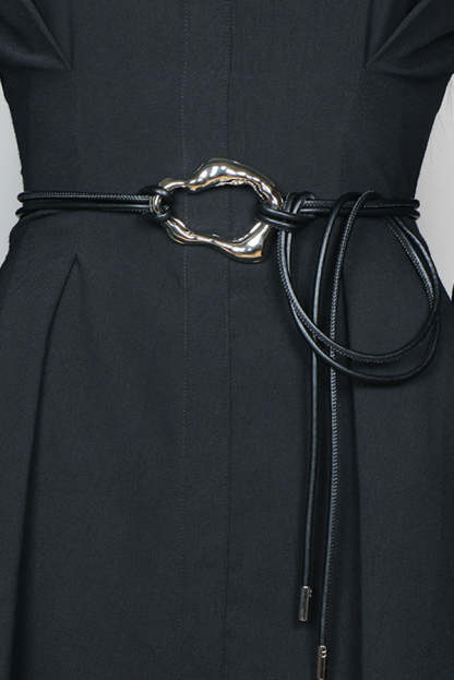 Simple and Versatile Leather Waist Rope-consonak