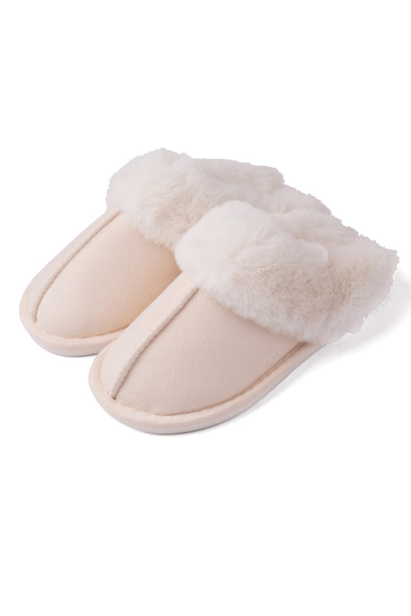 Warm Home Plush Cotton Slippers-consonak