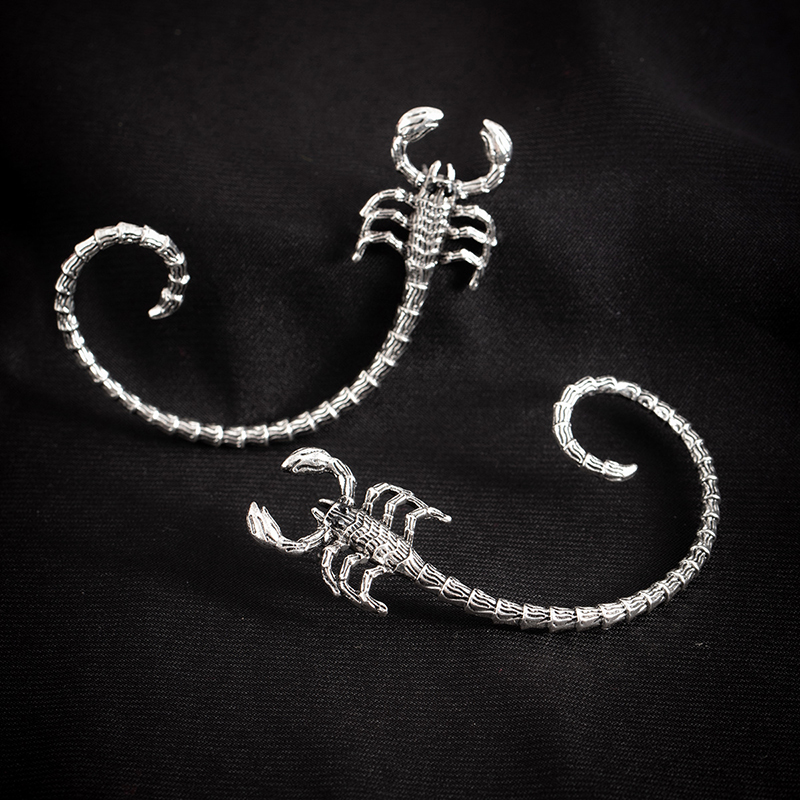 Punk Dark Scorpion Ear Bone Clip Ear Hook-consonak