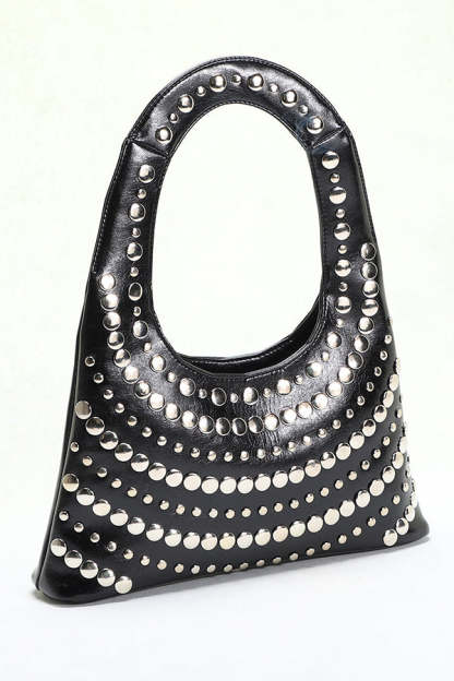 Punk Rivet Fashion Shoulder Bag-consonak
