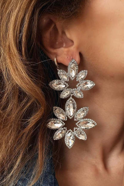  colour Floral Earrings-consonak