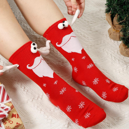 Christmas Cute Holding Hands Socks-consonak