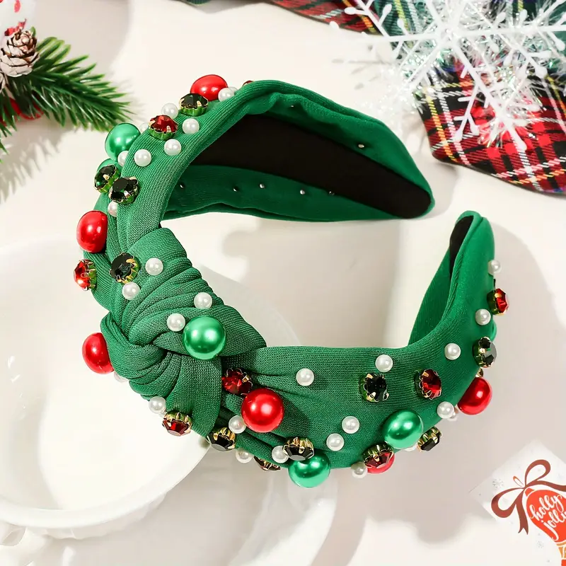 Christmas Pearl Headband | Consonak