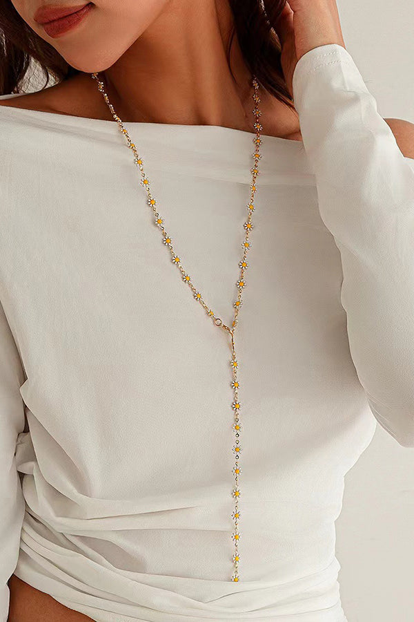 Fashionable Metal Chain Necklace-consonak