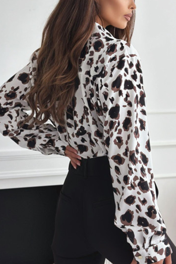 Fashion Printed Long Sleeve Casual Shirt-consonak