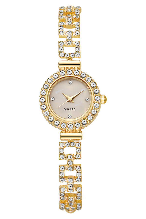 Fashionable Diamond Elegant Pointer Pull-Out Bracelet Watch | Consonak