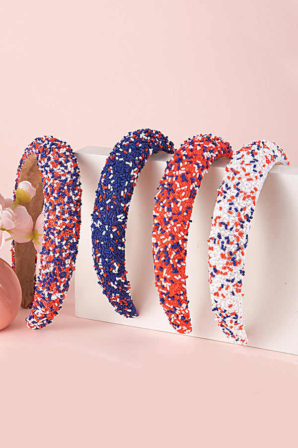 American Flag Color Matching Stylish Decorative Headband-consonak
