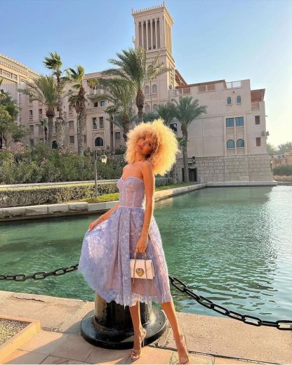 Ladies' Sexy Cup Embroidered Lace Evening Dress, Evening Women's Beach Resort Dress, Tight Skincare Dress-consonak