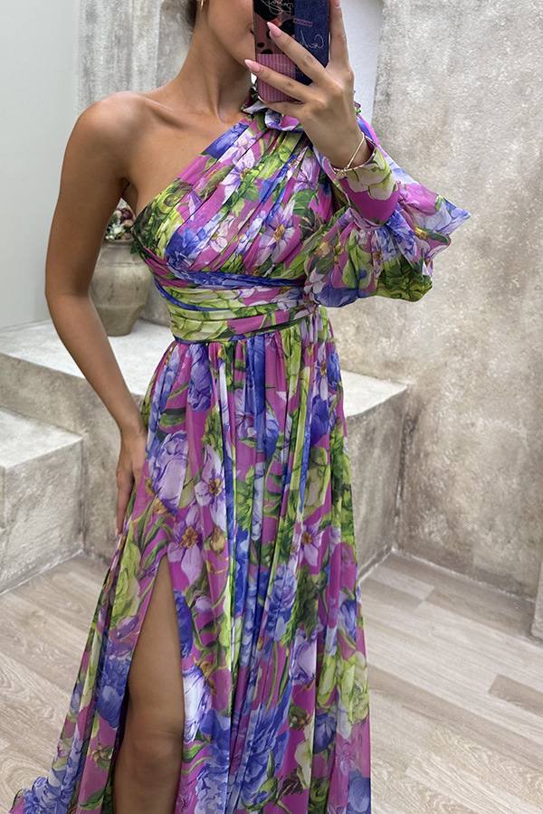 New Arrival Party Mesh One Shoulder Dress INS Casual Fashion Mini Dress Streetwear | Consonak