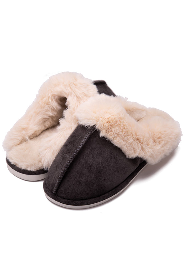 Warm Home Plush Cotton Slippers-consonak