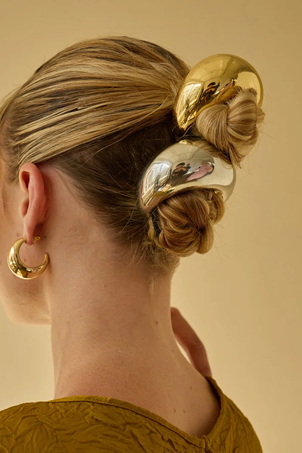 Simple U-shaped Alloy Elegant Hair Rope-consonak