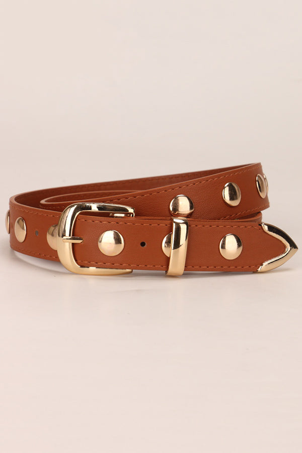 Fashion Punk Style Rivet Belt-consonak