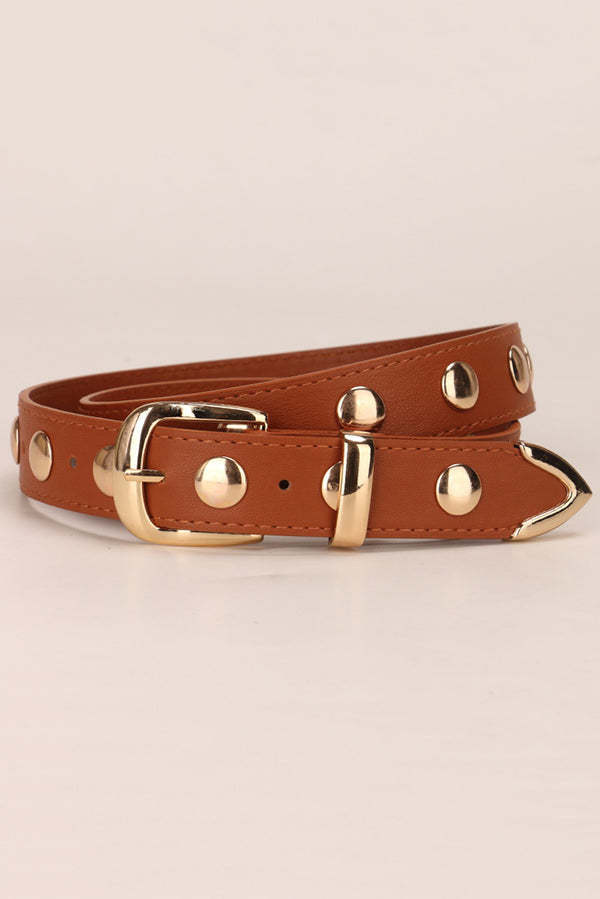 Fashion Punk Style Rivet Belt-consonak