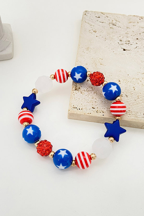 American Flag Independence Day Fashion Bracelet-consonak