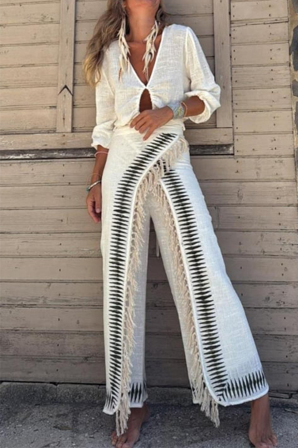 Velda Solid Color Top-consonak