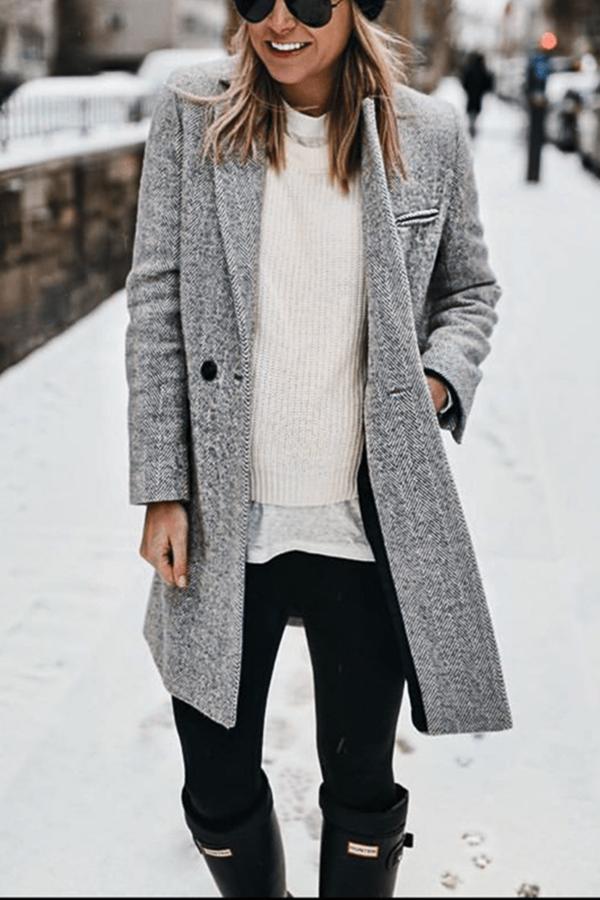 Outlook Button Down Textured Coat-consonak
