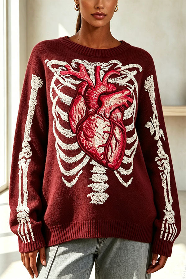 Halloween & Goth Fashion Sweater-Consonak