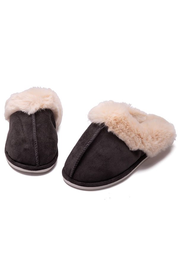 Warm Home Plush Cotton Slippers-consonak