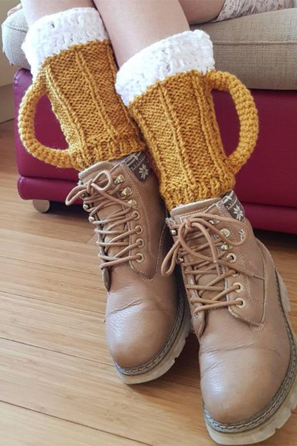 Beer Mug Socks Beer Leg Warmers Bavarian Leg Warmers-consonak