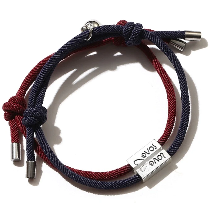 Alloy Love Eachother Couple Bracelet-consonak