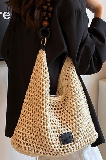 Ins Style Retro Hollow Straw Bag-consonak