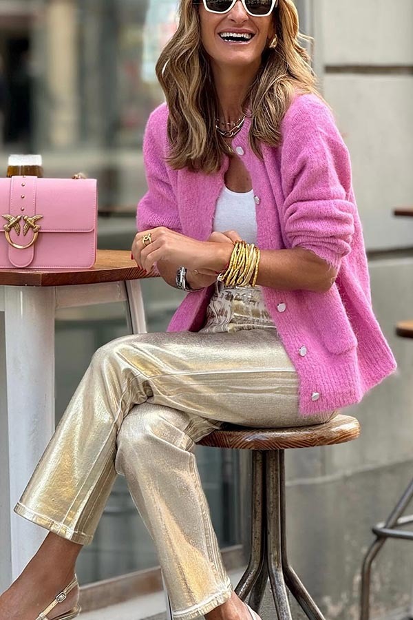 Falling for You Knit Long Sleeve Pocket Relaxed Cardigan-consonak